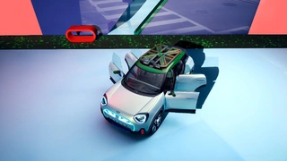 Neben der klaren und reduzierten Gestaltung von Exterieur und Interieur bietet das Konzeptfahrzeug eine ganzheitliche User Experience aus Licht, Bewegung, Interaktion und Sound bei.