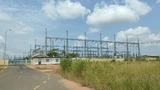 Umspannwerk am Hafen Barra do Dande in Angola.