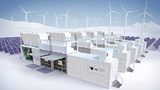 Grüne Wasserstoffproduktion im Multi-Megawatt-Maßstab: Das Hydrogen Cube System (HCS) ist ein modulares Baukastensystem, um große PEM-Elektrolyseanlagen für die Produktion von grünem Wasserstoff zu realisiere