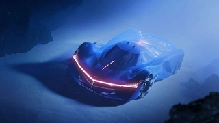 Mit dem Konzeptauto Studie Alpenglow will Alpine den Weg zu einer sauberen, nachhaltigen Mobilität beschreiten: