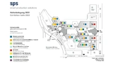 Der Hallenplan der SPS 2022