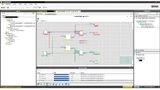 Grafische Repräsentation des in Simulink erstellten Modells im Engineering-Tool PLCnext Engineer