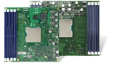 Intel Xeon D auf COM-HPC-Server Size E und Size D unterscheidet sich durch die Anzahl der möglichen RAM-Sockel, die auch die Größe der Module bestimmt. Bis zu 1 TB an RAM werden unterstützt