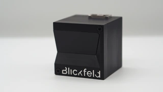 Der Vision Mini ist ein ultrakompakter Mid-Range-3D-LiDAR von Blickfeld. Seine Abmessungen betragen 50 mm x50 mm x 50 mm.