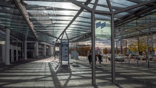Eingang ICM – International Congress Center Messe München