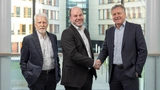 Von links: dSpace-Gründer und -Gesellschafter Dr. Herbert Hanselmann, Dr. Carsten Hoff und Martin Goetzeler.