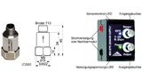 Das Körperschallmikrofon iCS80 [1] von Innomic mit seinem Versorgungsmodul
