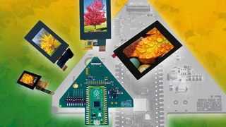 EA 9782-1USB, ein USB-Testboard für kleine IPS-Displays von Display Visions