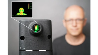 OLED-Mikrodisplay in einer Auflösung von 320 × 240 Pixel für Thermokamera