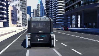 Die Konzeptstudie Climb-E von Italdesign ist als hochmodulares Transportmittel gedacht. Eine für den Privatgebrauch konzipierte Kapsel besteht kann bis zu vier Personen transportieren.