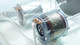 Optimiert für den Einsatz im Nutzfahrzeug: Der Mahle SCT E-Motor für besonders hohe Dauerleistungen. 