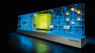 Die BionicCellFactory von Festo