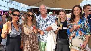 Gerlinde Hinkel, Jasmin Bouhra, René Remy, Christina Gerb, Viktoria Gontscharow (alle pth-Mediaberatung)
