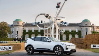 Der Prototyp des Polestar 3.