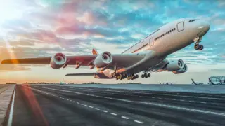 Adobe Schmuckbild Flugzeug