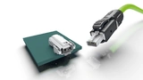 SPE-T1-Industriesteckverbinder(IP 20): Anstatt einer Ethernet-Datenübertragung über zwei Leitungspaare wie beim Fast Ethernet (mit 100 Mbit/s) erfolgt bei Single Pair Ethernet (SPE) die Datenübertragung lediglich über zwei Kupferadern