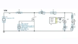  Simulationsschaltplan eines HEMT-Gate-Treibers in Resonanzkonfiguration