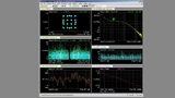 Bild 1: Softwarebeispiel für eine EVM-Analyse mit Phasenrausch-Tracing und anderen Messungen.