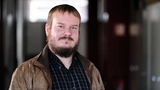 Peter Schuhmacher, Absolvent der Universität des Saarlandes und heute Forscher am Deutschen Zentrum für Luft- und Raumfahrt in Köln