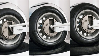 Beim Uni-Wheel-Konzept von Hyundai Motor und Kia wandert der Großteil der Antriebskomponenten in die einzelnen Räder.