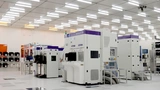 Der Reinraum des Fraunhofer-IPMS-für die Verarbeitung von 300-mm-Wafern.