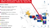 Hallenplan der embedded world 2024