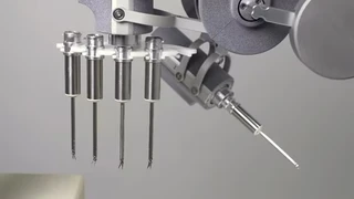 Roboter Sony Medizintechnik Chirurgie Robotik Medizinrobotik Operation Telemedizin Remote-OP Nähen