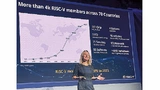 Redmond Calista von RISC-V-International Auf dem diesjährigen RISC-V Summit Europe 2024 in München
