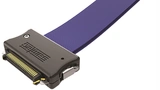 Die Kabelkonfektion ERCD-020-12-00-TEU-TED-1-B verwendet ein referenzbezogenes Koaxialkabel mit einem 34-AWG-Mittelleiter. Die Kontakte sind in einem Abstand von 0,80 mm angeordnet