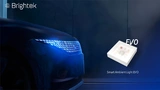 Anwendungsbeispiel: Smart Ambient Light EVO Exterieur. 