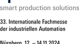 Vom 12. bis 14. November in Nürnberg: die SPS 2024