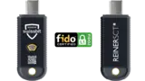 REINER SCT erweitert Portfolio um »FIDO2«-Sicherheitsschlüssel: Der neue »REINER SCT FIDO Stick Pro« in der USB-C-Version.