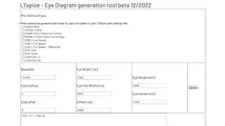 Eye Diagram Generator