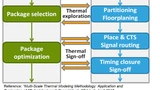 Bild 3. Thermische Analyse als Teil der Gehäusedesign-, Floorplanning- und Implementierungsabläufe.