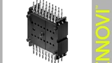Bild 2. Die mehrreihigen Board-to-Board-Steckverbinder verfügen über eine Einpressstruktur mit besonders zuverlässigen Kontakten und ist nach IEC 60352-5 und IPC9797 zertifiziert.