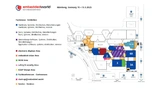 Der Hallenplan der embedded world 2025.