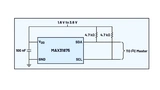 Bild 3: Typische Anwendungsschaltung mit dem MAX31875 