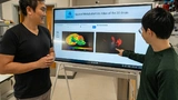 Medizintechnik Alzheimer Forschung Gehirn 3D Karte Google Earth