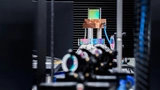 Laser output and mirror for beam guidance of three high-power laser beams.