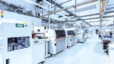 SMT-Fertigungslinie im Werk von Swissbit