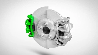Green Electric Caliper: Elektrischer Bremssattel, optimal auf die Anforderungen modularer Fahrzeugplattformen abgestimmt.