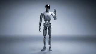 Mit dem humanoiden Roboter Iron, der ebenfalls auf der IAA Mobility zu sehen ist, will XPeng die industrielle Automatisierung auf ein neues Level heben.