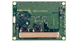 Der 400-polige System-Steckverbinder verfügt über hohe Bandbreitenreserven für High-Speed-Busse wie PCIe Gen 5, USB 4.0, Thunderbolt und 10-Gbit/s-Ethernet.