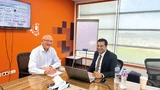 Ahmed Mohamed Alaa von der ITIDA und Heinz Arnold von Componeers GmbH