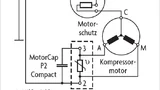 Blockschaltung eines Asynchronmotors 