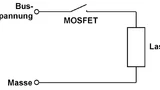 MOSFET als High-Side-Schalter